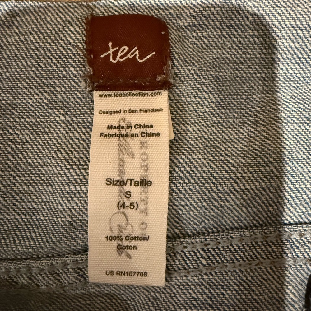 Tea Collection Blue Denim Jacket - Picture 4 of 5